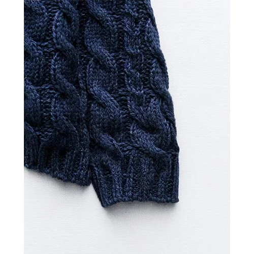Half Zip Cable Knit Sweater best